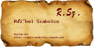 Rábel Szabolcs névjegykártya